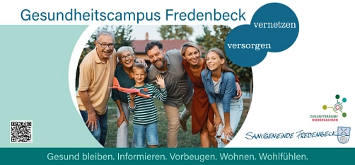 Flyer zur Auftaktveranstaltung Gesundheitscampus Fredenbeck&nbsp;&copy;&nbsp;Samtgemeinde Fredenbeck