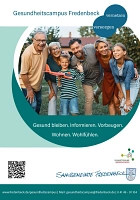 Infoflyer Gesundheitscampus VS Infoflyer Gesundheitscampus Vorderseite