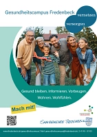 Plakat - Gesundheitscampus Plakat zum Start des Projekts Gesundheitscampus Fredenbeck